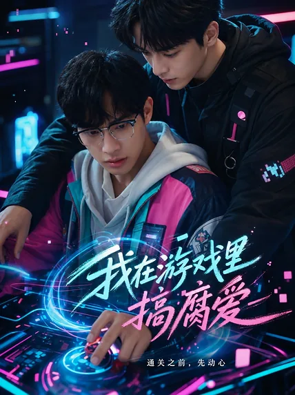古装雪夜宫廷中两位人物相望的短剧海报